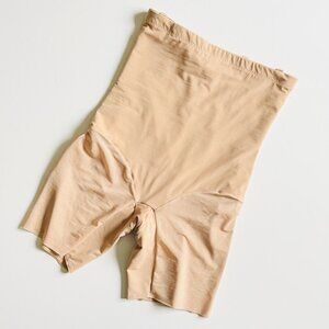 Honeylove 1X SuperPower high compression Sculptwear shorts in Sand